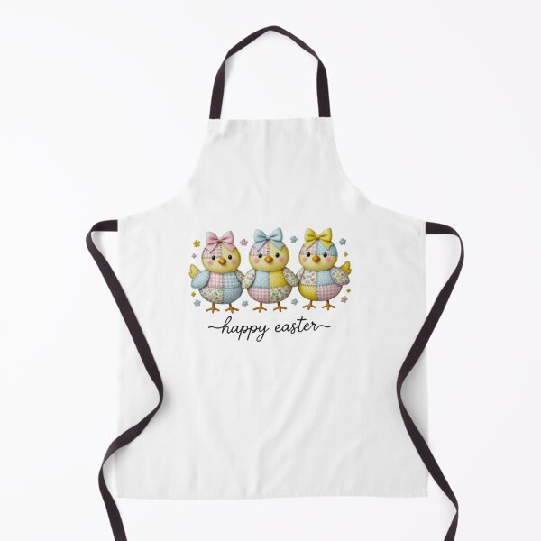 Item preview, Faux Patchwork Chick Trio Happy Easter Shirt designed and sold by LazyScreations.