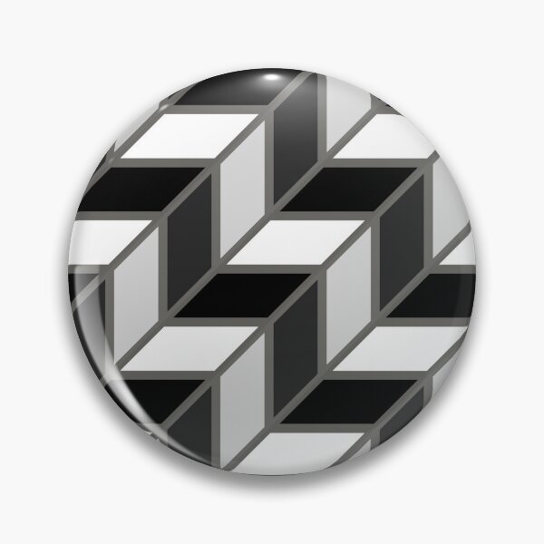 Item preview, Monochrome steps geometric seamless repeating pattern designed and sold by SeamlessDsign.