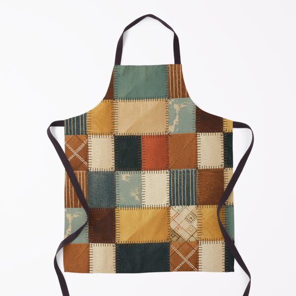 Item preview, Farmhouse Patchwork Quilt Seamless Pattern Rustic Fabric designed and sold by CoastalEmp.