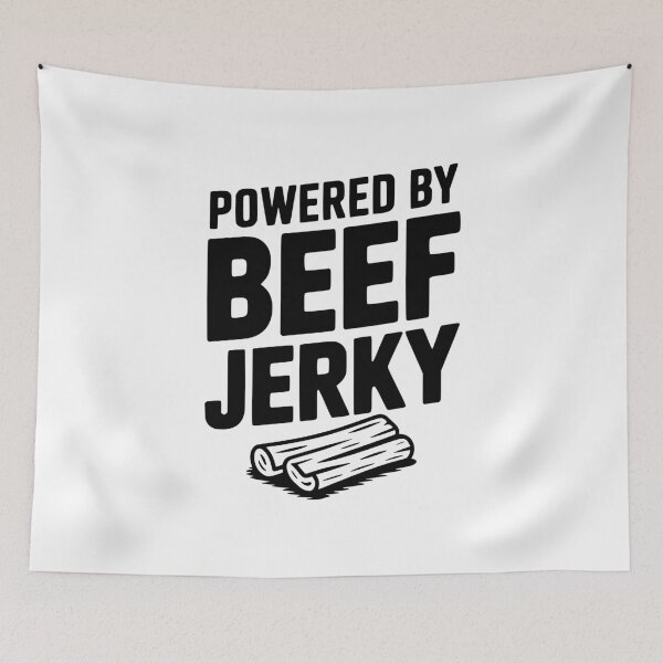 Item preview, Powered by Beef Jerky designed and sold by Frank Ring.