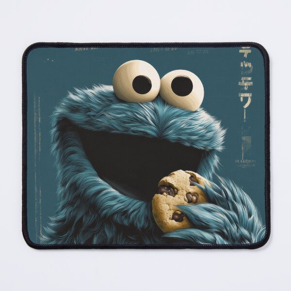 Item preview, Vintage Blue Cookie Monster designed and sold by AnimeArsenalPrints.