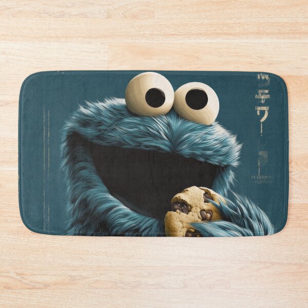 Item preview, Vintage Blue Cookie Monster  designed and sold by AnimeArsenalPrints.
