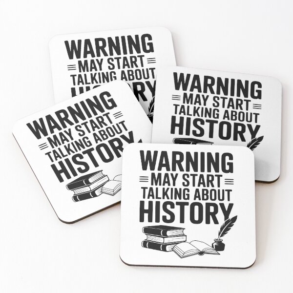 Item preview, Warning May Start Talking About History designed and sold by Frank Ring.