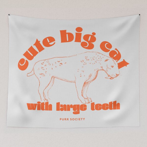 Item preview, Cute big cat designed and sold by DuchStudio.