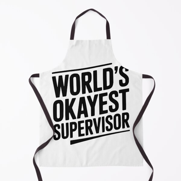 Item preview, World's Okayest Supervisor designed and sold by Frank Ring.
