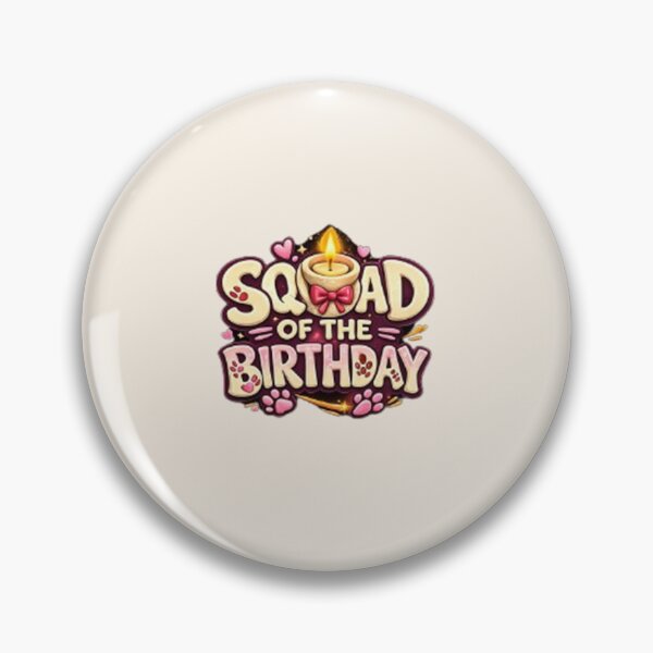 Item preview, Squad of the Birthday Tee – Celebration Party Design designed and sold by annenambiro.
