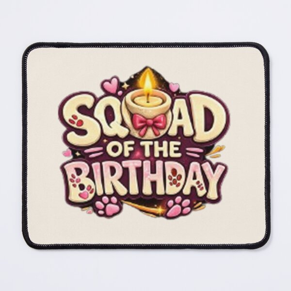Item preview, Squad of the Birthday Tee – Celebration Party Design designed and sold by annenambiro.
