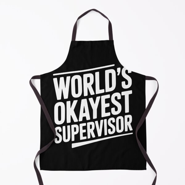 Item preview, World's Okayest Supervisor designed and sold by Frank Ring.