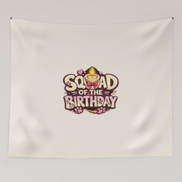Item preview, Squad of the Birthday Tee – Celebration Party Design designed and sold by annenambiro.
