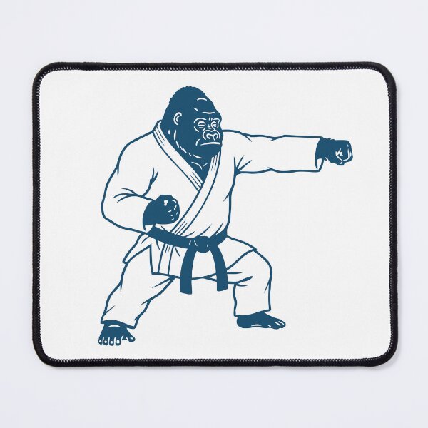 Item preview, Fist of Zen : Indigo Gorilla Karate - Bold Graphic designed and sold by j-touch-bold.