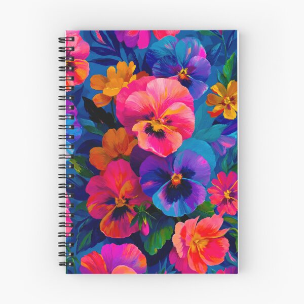 Item preview, Vibrant Pansies in Bloom Symphony designed and sold by MaisonMaroMara.