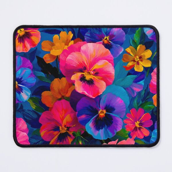 Item preview, Vibrant Pansies in Bloom Symphony designed and sold by MaisonMaroMara.