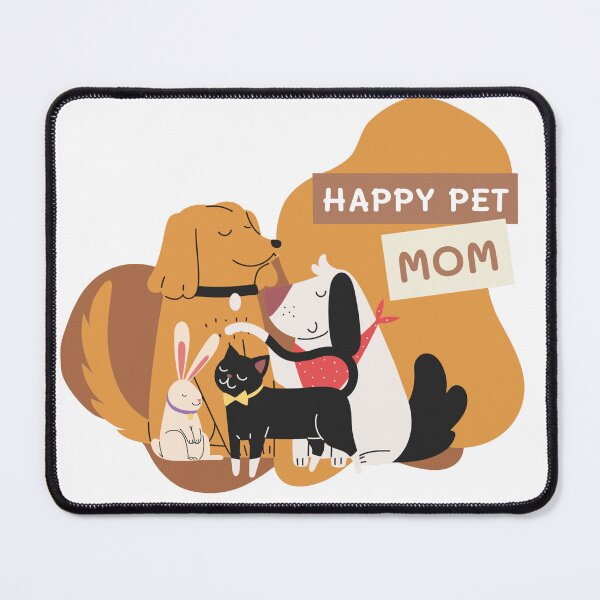 Item preview, Happy Pet MOM, pet lover designed and sold by HemoraArts.