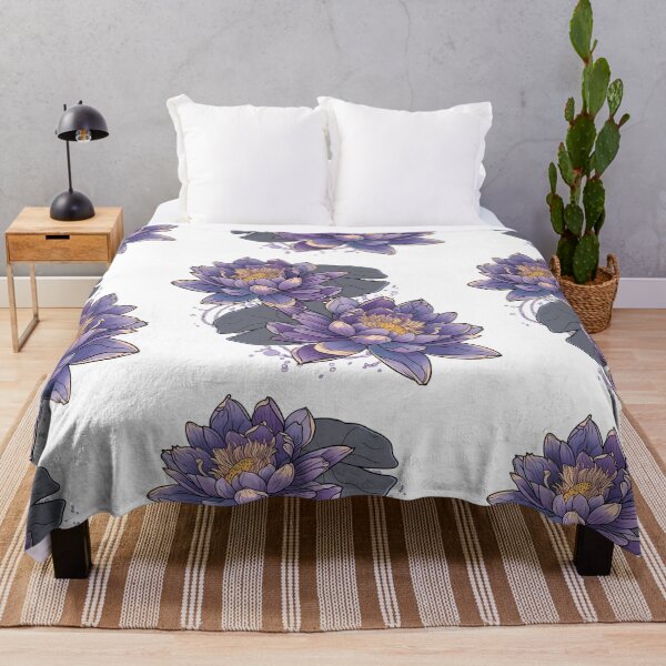 Item preview, Colorful waterlilies designed and sold by MendaciousMina.