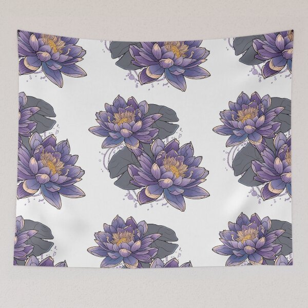 Item preview, Colorful waterlilies designed and sold by MendaciousMina.