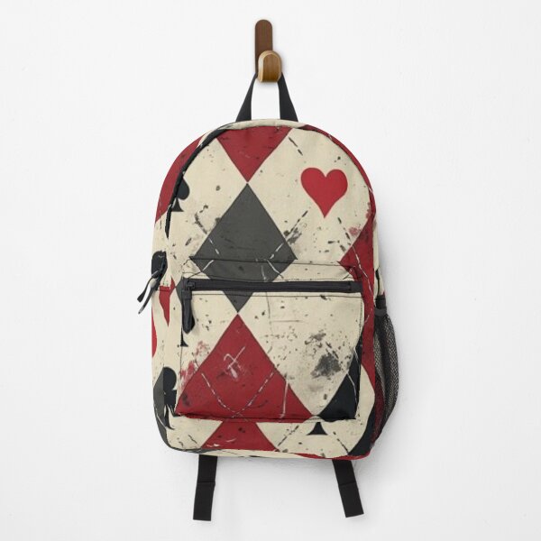 Item preview, Distressed Harlequin Poker Card Pattern designed and sold by Jimakmo.