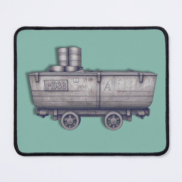 Item preview, Mine wagon designed and sold by AndichArt.