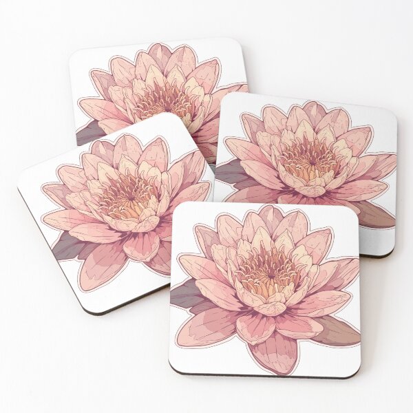 Item preview, Colorful waterlilies designed and sold by MendaciousMina.