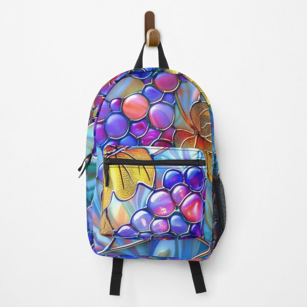 Item preview, Vibrant Grapevine Stained Glass Design designed and sold by MargaretWiktor.