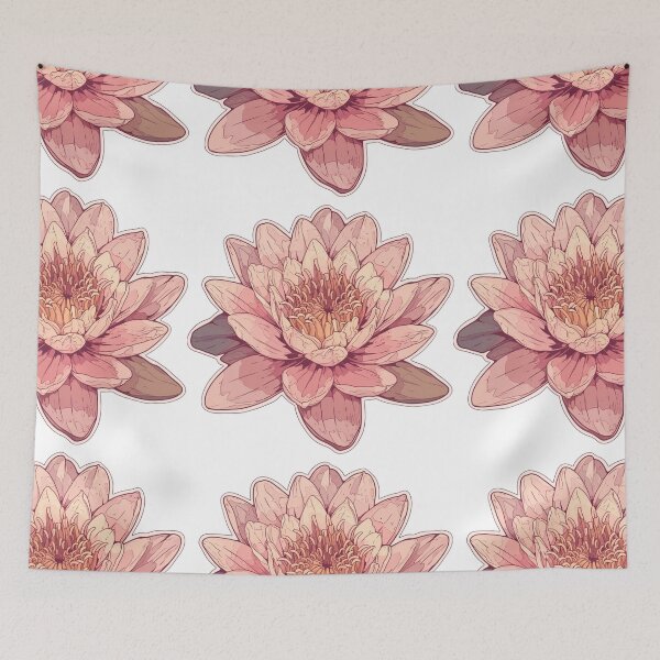 Item preview, Colorful waterlilies designed and sold by MendaciousMina.