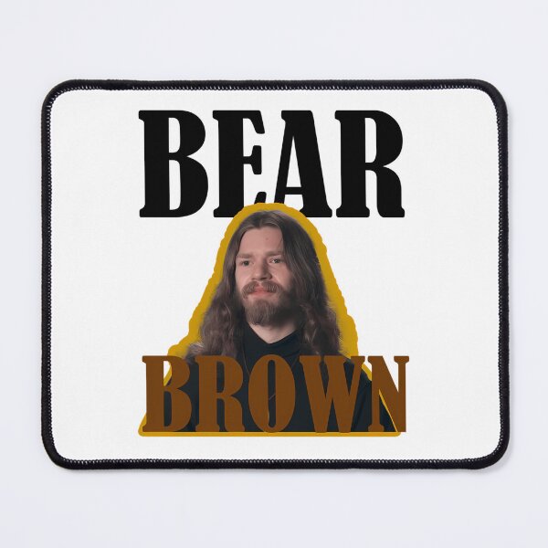 Item preview, alaskan bushbear brown  designed and sold by hangulstore.