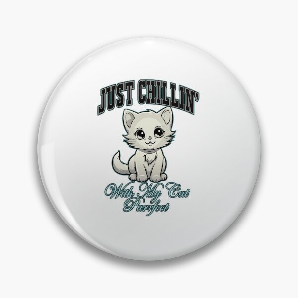 Item preview, Just Chillin' With My Cat designed and sold by Steele-Art.