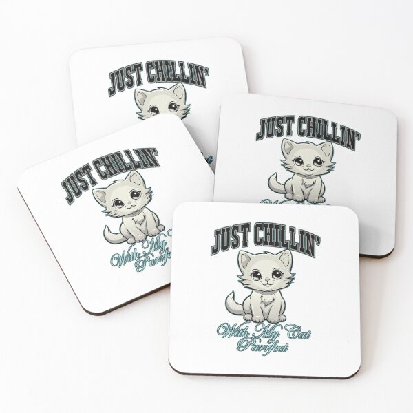 Item preview, Just Chillin' With My Cat designed and sold by Steele-Art.