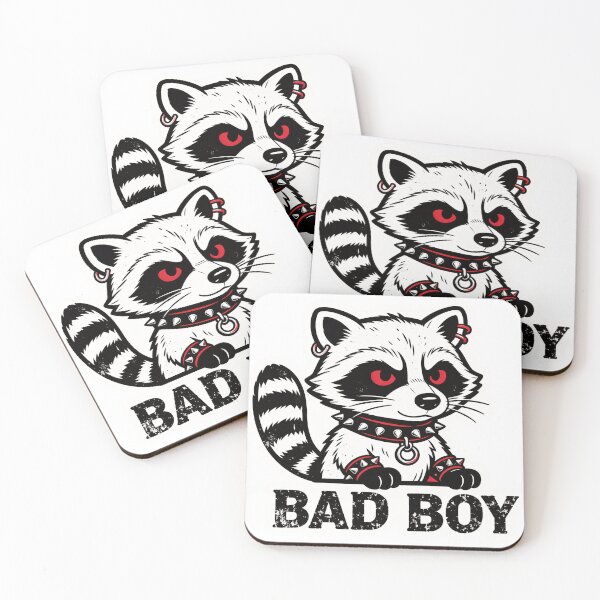 Item preview, Bad boy | Cute raccoon designed and sold by Pandora´s Box.