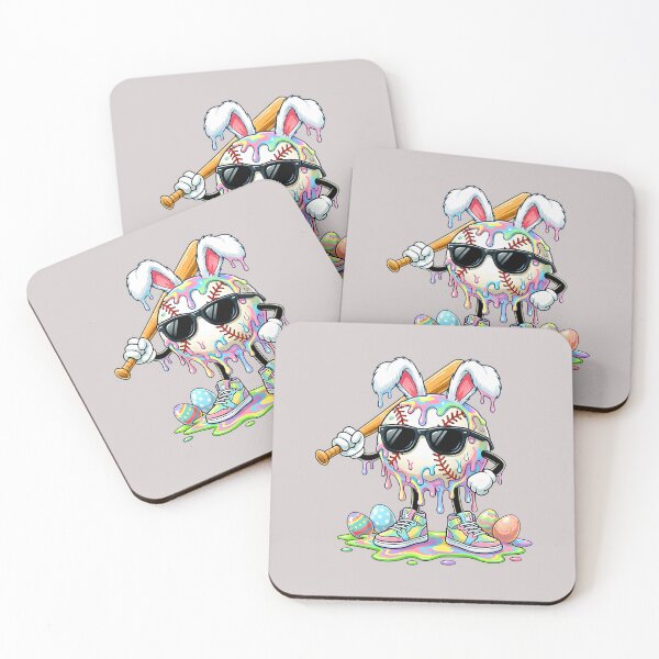 Item preview, Funny Baseball Drip Bunny Easter Shirts Kids Boys Toddlers designed and sold by MabelWells.