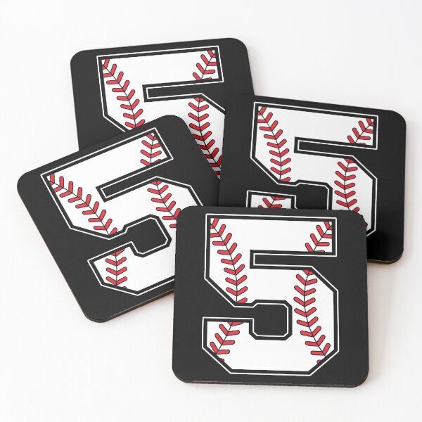 Item preview, baseball number 5 designed and sold by gunaone-design.