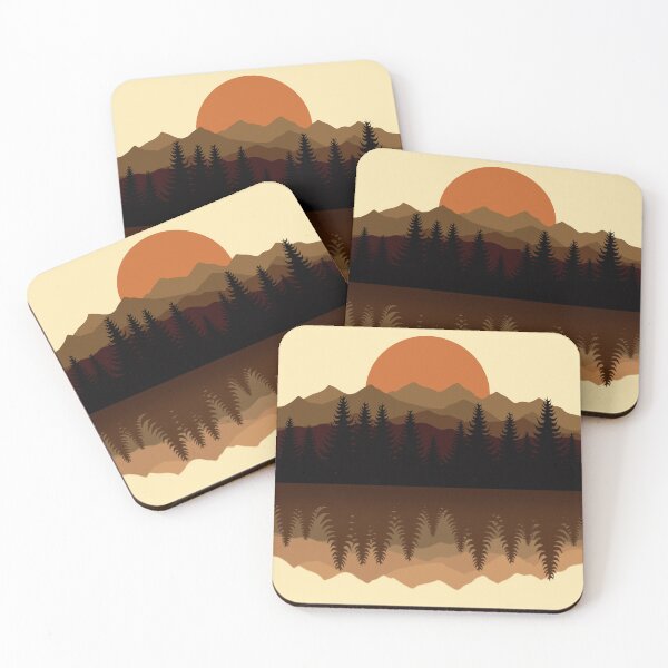 Item preview, Mountain Reflections designed and sold by Wander X Design.