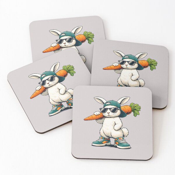 Item preview, Funny Easter Bunny with Carrot Rabbit Easter Boys Kids Men designed and sold by MabelWells.