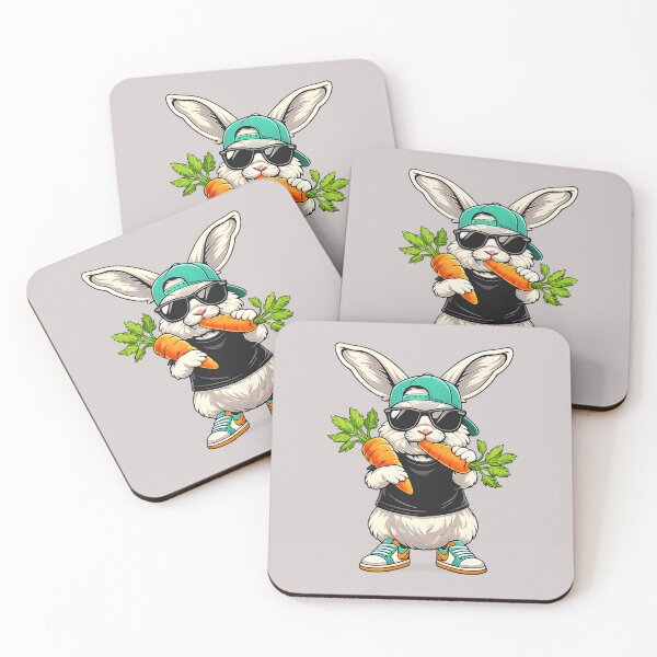 Item preview, Funny Easter Bunny with Carrot Rabbit Easter Boys Kids Youth designed and sold by MabelWells.