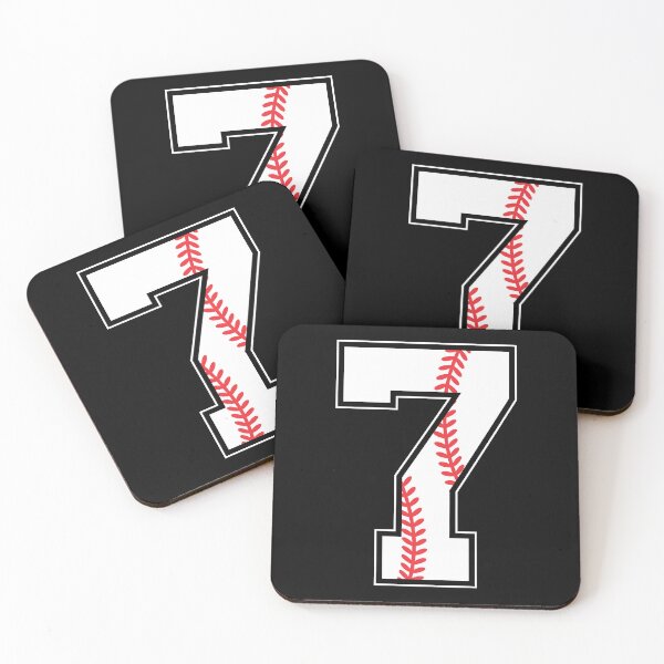 Item preview, baseball number 7 designed and sold by gunaone-design.