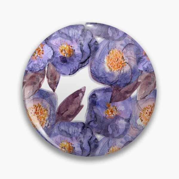Item preview, Blue Watercolors, Repeatable Pattern designed and sold by Kara Draws.