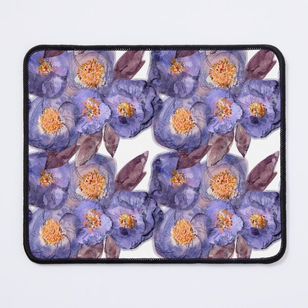 Item preview, Blue Watercolors, Repeatable Pattern designed and sold by Kara Draws.