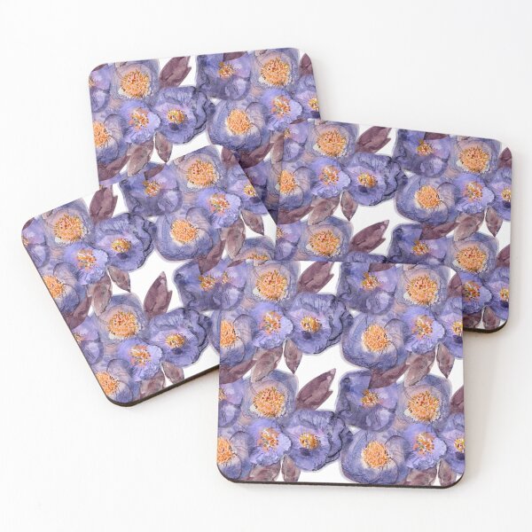 Item preview, Blue Watercolors, Repeatable Pattern designed and sold by Kara Draws.