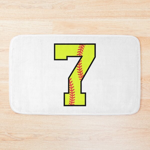 Item preview, Softball Number 7 designed and sold by gunaone-design.