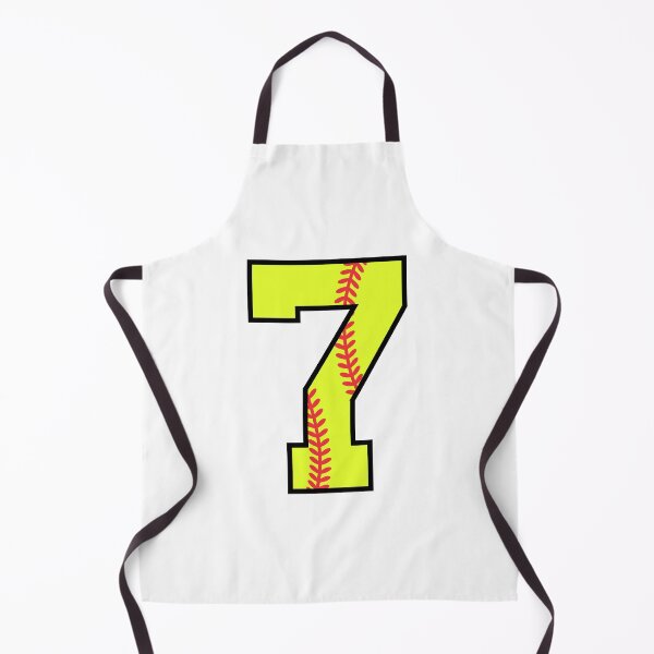 Item preview, Softball Number 7 designed and sold by gunaone-design.