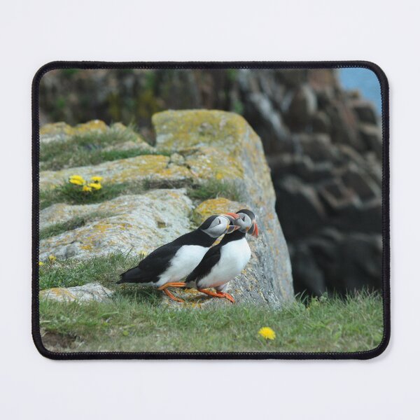 Item preview, Puffins Kissing designed and sold by Ginette Jalbert.