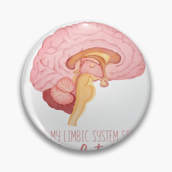 Item preview, My prefrontal cortex said no, but my limbic system said absolutely designed and sold by Anastasiakd.