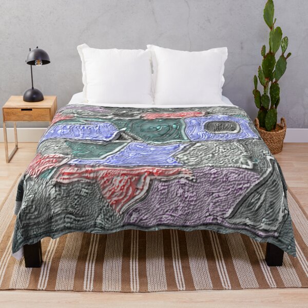Item preview, modern mosaic flow dark cracked glass colorful geometric abstract design designed and sold by SmashingDeals.