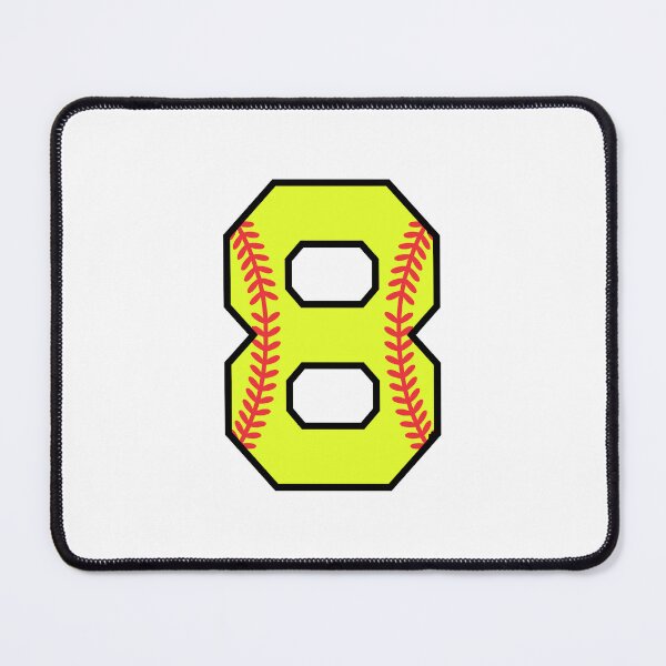 Item preview, Softball Number 8 designed and sold by gunaone-design.