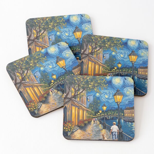 Item preview, Evening stroll along the waterfront promenade designed and sold by sid1802.