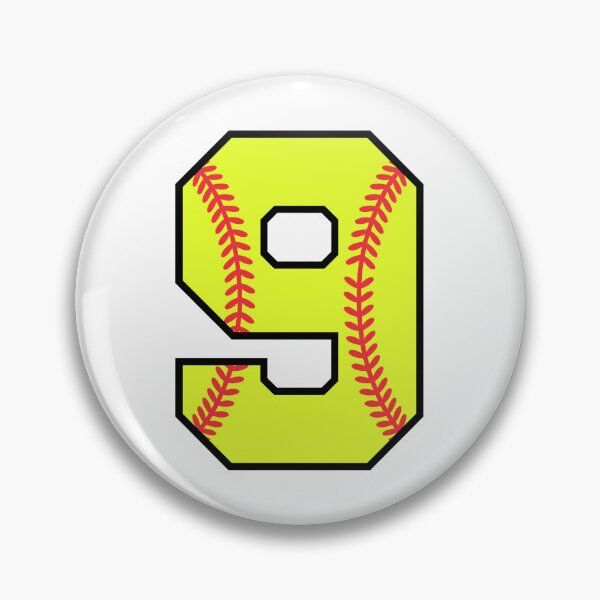 Artikelvorschau, Softball Nummer 9 entworfen und verkauft von gunaone-design.