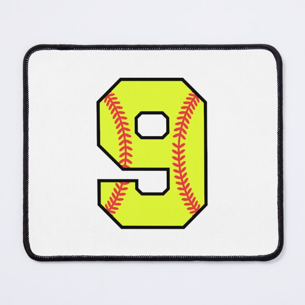Item preview, Softball Number 9 designed and sold by gunaone-design.