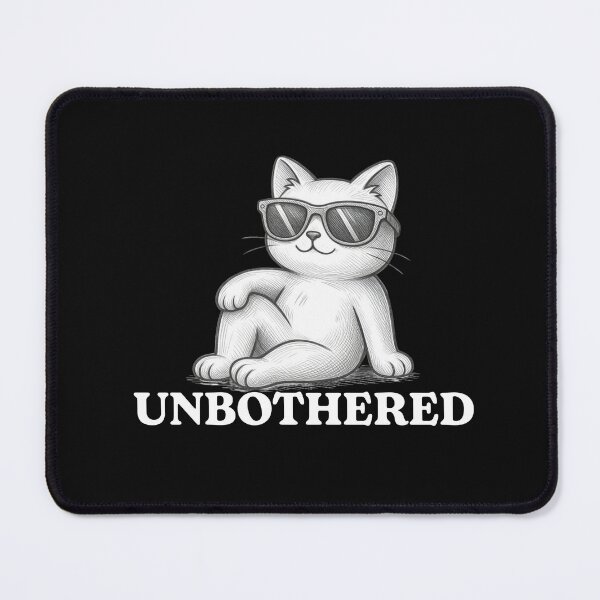 Item preview, Unbothered Cat Sunglasses Design designed and sold by AdicretorDesign.