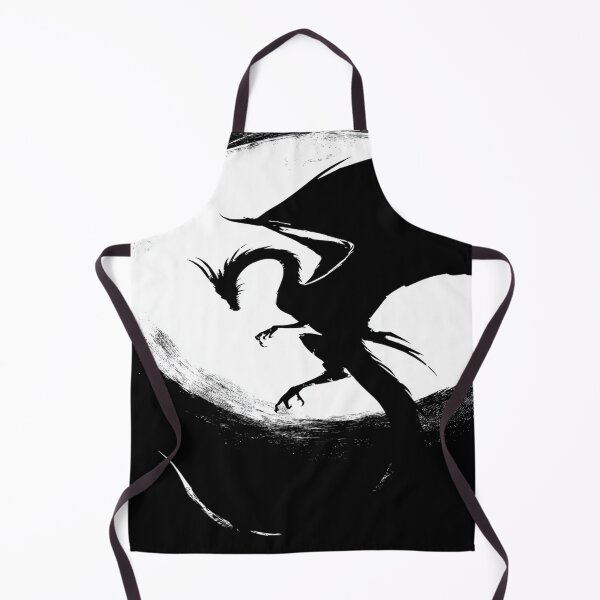 Item preview, Mystical Dragon Silhouette Moon Fantasy Art designed and sold by NicolasGlowArt.