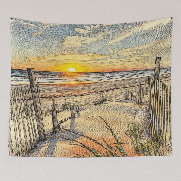 Item preview, Sunset at the seaside designed and sold by sid1802.
