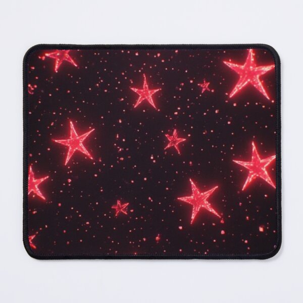 Item preview, Glow Red Galactic Starfield Retro designed and sold by Jimakmo.